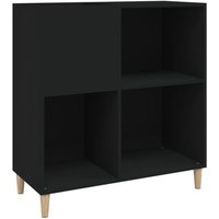 Mueble para discos de madera contrachapada 84,5x38x89 cm