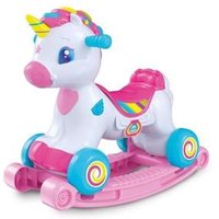 Clementoni Baby Zoé Mi Unicornio Favorito: Unicornio Mecedora y Portador