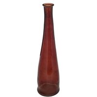 Jarrón Largo 'uly' de Vidrio Reciclado H80cm