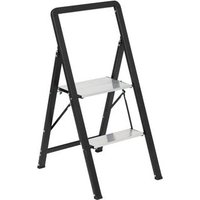 Escalón de Aluminio de 2 Peldaños, 83 cm de altura