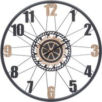 Reloj Mohan de Madera y Metal 65 cm