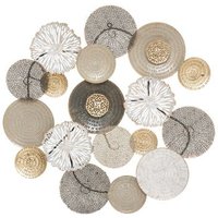 Colgante de metal 'léana' 80x80 cm