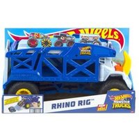 Hot Wheels Monster Trucks Rino - Camión de Transporte