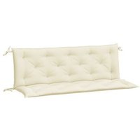 Cojines de banco de jardín 2 uds 150x50x7 cm V1153