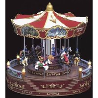 Carrusel Musical Pueblo de Navidad 52 LED + Transformador