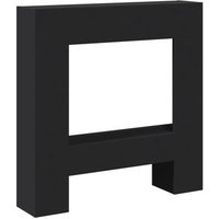 Borde de Chimenea Madera Ingeniería 81x18x82 cm V8872