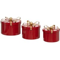 Cajas Redondas de Metal X3