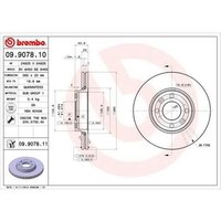 Disco de Freno 09.9078.10