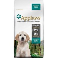 Applaws Puppy Pequeña y Mediana Raza Pollo - Saco 15 Kg