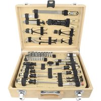 Maletín de Herramientas de 108 piezas de bambú Brüder Mannesmann