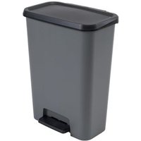 Cubo de Basura Papelera Curver con Pedal - Capacidad 2x23 L Compacta Duo