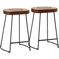 Taburetes de Bar 2 Unidades Vidaxl