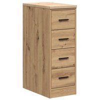 Armario de Almacenamiento para Garaje Artisan Oak 30x51x85 cm