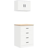 Armario de Madera de Ingeniería para Garaje