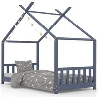 Estructura de Cama Infantil Madera Maciza Pino 70x140 cm