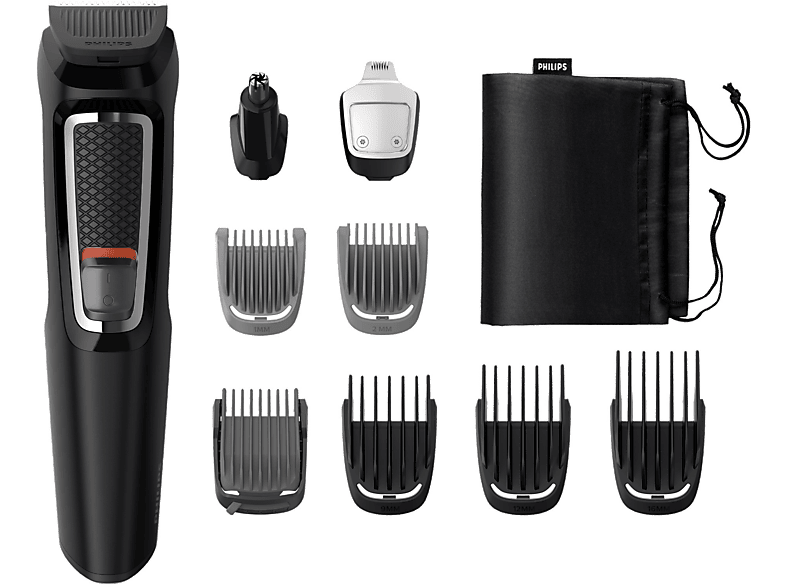 Philips S3000 MG3740/15 Recortadora 9 en 1 Barba, Cuerpo y Pelo – 120 min