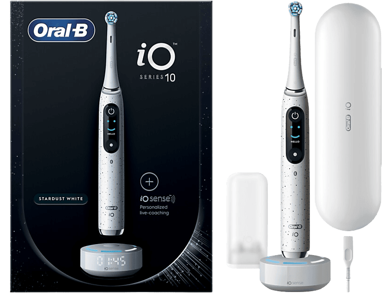 Cepillo eléctrico Oral-B iO 10 con cabezal y estuche de viaje
