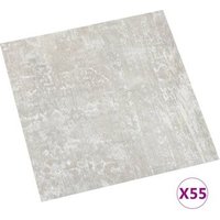 Lamas para suelo autoadhesivas 55 uds PVC 5,11 m²