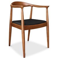 Silla de comedor de madera, diseño escandinavo