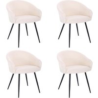 Silla Comedor 4 Uds. Home Deluxe 60x60x77 cm