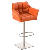 CLP Taburete de Bar Damaso Simil Cuero 45x64x88 cm