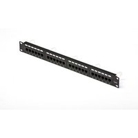 Panel de Parche Rack 19” 24 Puertos Cat. 6 UTP Mach Power AR-PPU6-24