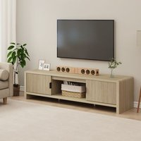 Mueble de TV Lukkodso 2 Puertas MDF 150x40x40 cm