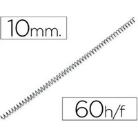 Espiral Metalico Yosan Paso 56 4:1 10 Mm Calibre 1,00 Mm Paquete 200