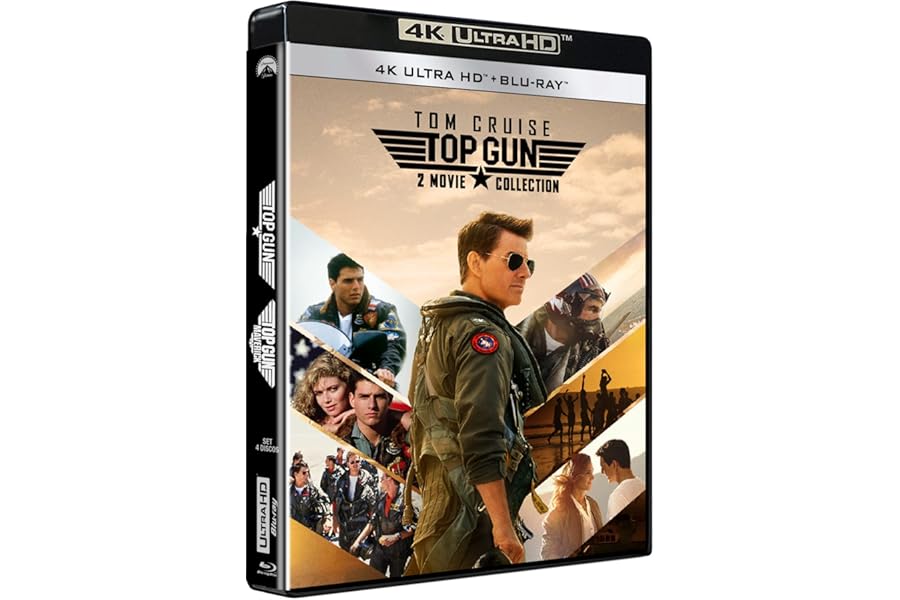 Paquete Top Gun + Top Gun: Maverick (4K UHD + Blu-ray)