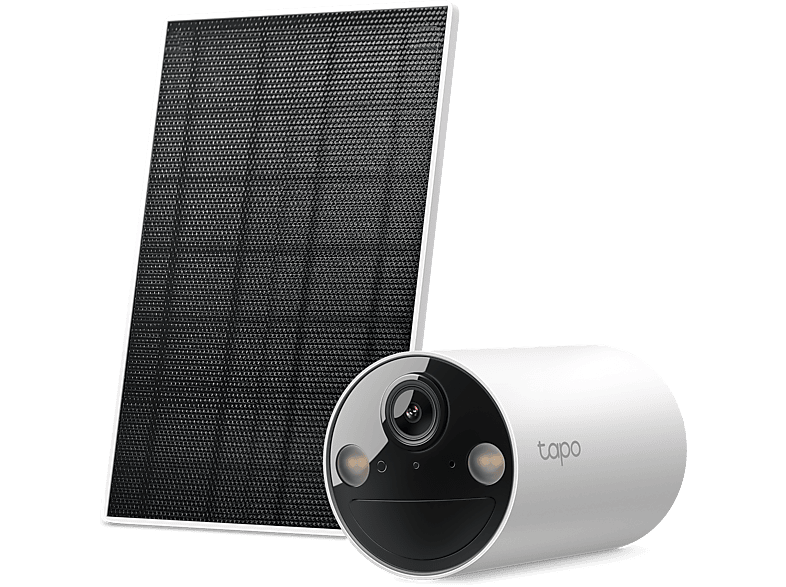 Cámara de vigilancia IP TP-Link Tapo TC82 Kit con panel solar y visión nocturna a color
