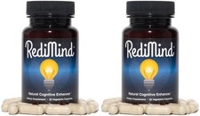 Potenciador Cognitivo Natural RediMind 30 Cápsulas - Enfoque, Memoria y Salud Cerebral