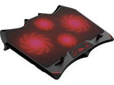 Soporte de refrigeración Sveon Aero Gaming SGM520 17.3" 4 ventiladores LED