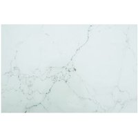 Tablero de Mesa Vidrio Templado Diseño Mármol 100x62 cm Vidaxl