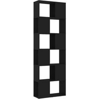 Separador de Librería de Madera Contrachapada 60x24x186 cm Vidaxl