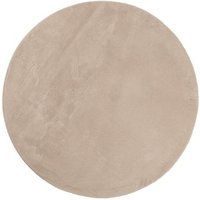 Alfombra de Pelo Corto Suave Lavable Huarte Ø 200 cm