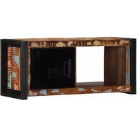 Mueble TV 80x30x35 cm Madera Maciza Reciclada Vidaxl
