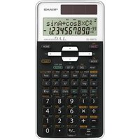 Calculadora Científica de Bolsillo Sharp EL506TSBWH