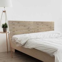 Cabecero Dhome de Madera Reciclada 220 cm Estilo Palet Horizontal Dual (Dividido en 2 piezas)