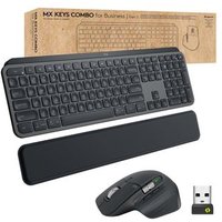 Logitech MX Keys Combo For Business Gen 2 - Teclado y ratón inalámbricos con Bluetooth