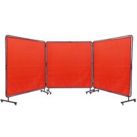 Cortina de Soldadura 3 Paneles 1.8x1.8m Protección UV Tekmaquinas