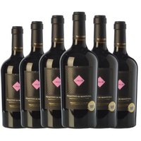 Vigneti Del Salento Vino Zolla Primitivo 75 cl 14% Vol. Paquete 6 unidades