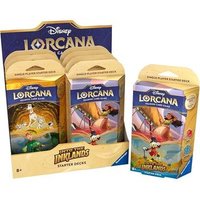 Disney Lorcana Set 03 Starter Deck Set Box - 8 juegos