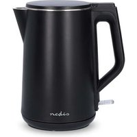 Hervidor eléctrico de plástico 1,5 L 2200 W con base giratoria y controlador Strix