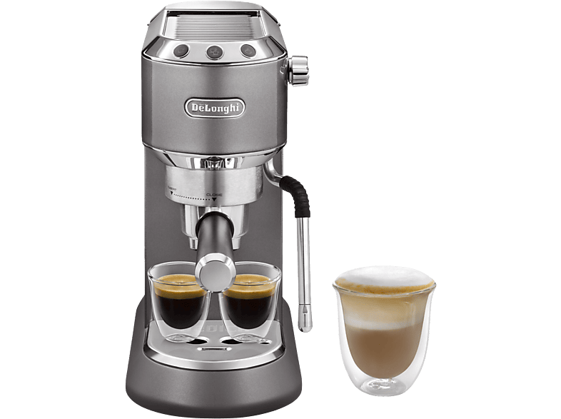 Cafetera Express De'Longhi Dedica Arte EC885.GY 1350W 15bar 1.1L Thermoblock Inox