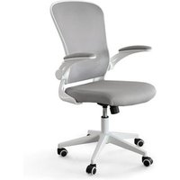 Silla de Escritorio Carly Reposabrazos Abatibles, Giratoria y Altura Regulable