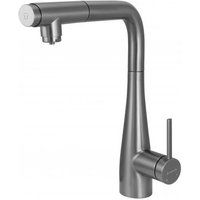 Grifo de cocina con conexión de filtro de agua y boquilla de extracción