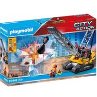 70442 Dragalina con muro de construcción