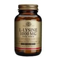 L-Lisina 1000 mg Solgar 250 cápsulas