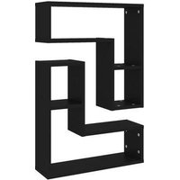 Estantes De Pared 2 Uds Contrachapado 50x15x50 Cm Vidaxl