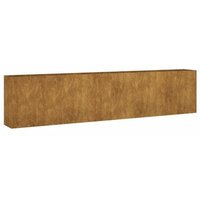 Jardinera Acero Corten Vidaxl 360x40x80 cm